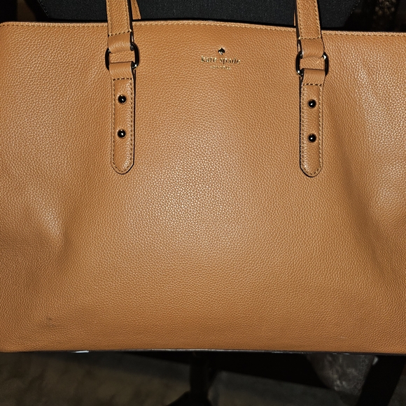 kate spade Handbags - Kate Spade Brown Leather Larchmont Avenue Evangelie Satchel